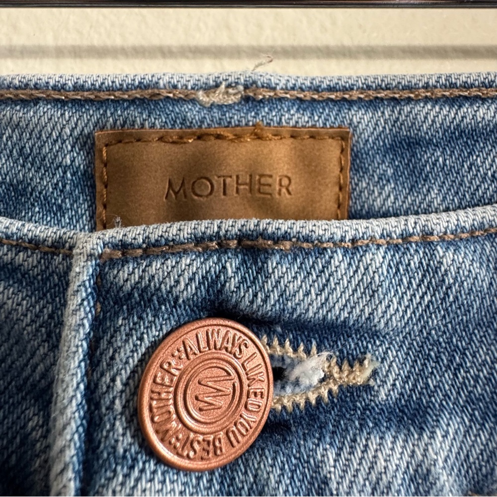 Mother The Pixie Hustler Ankle Tarot Time Jeans size 26 - Picture 9 of 14